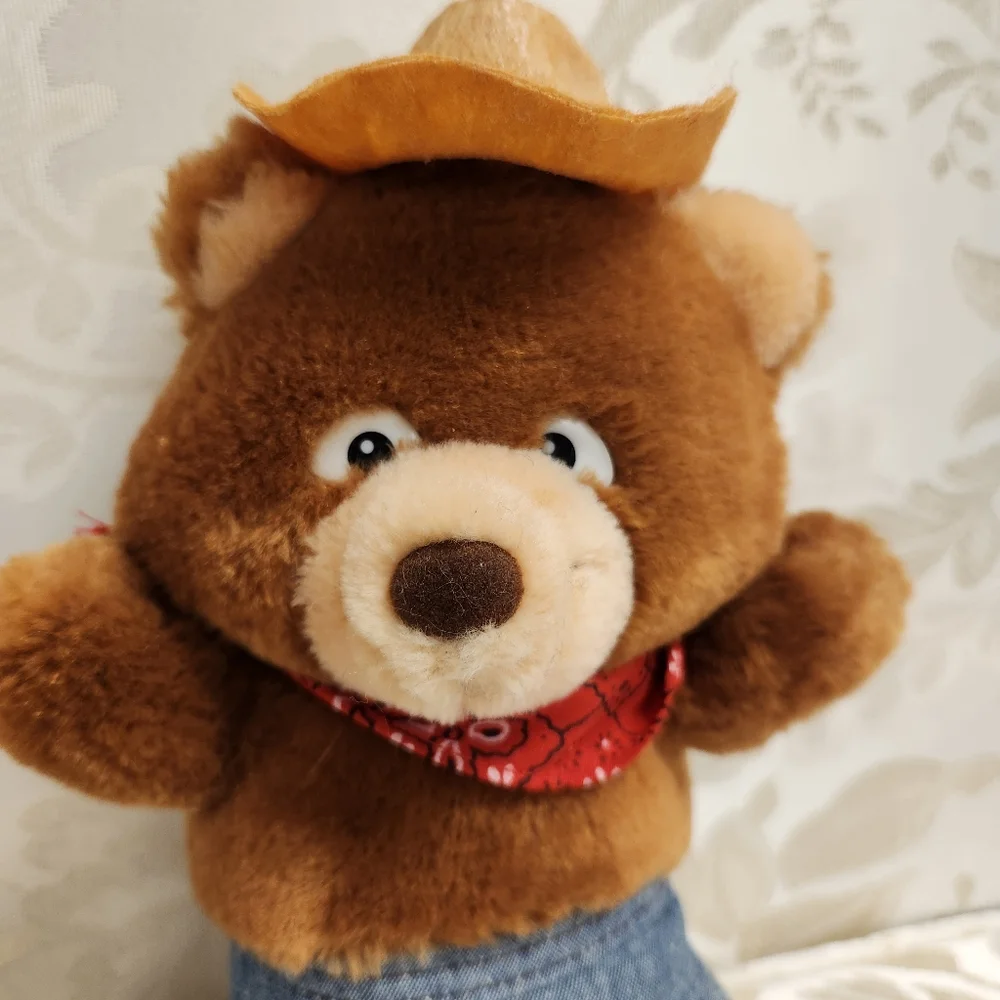 Whatabear Grrr Promotional Bear Plush - Cowboy Hat/Bandanna & Coca Cola Koala
